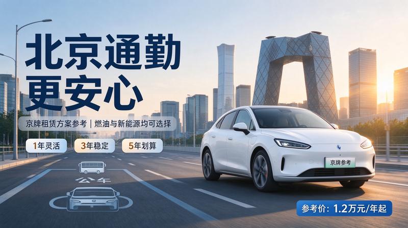 北京京牌租赁流程示意图